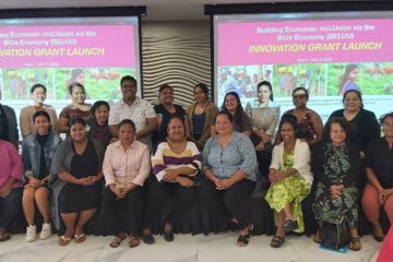 Group photo of BELUU Innovation Grant Launch Event attendees