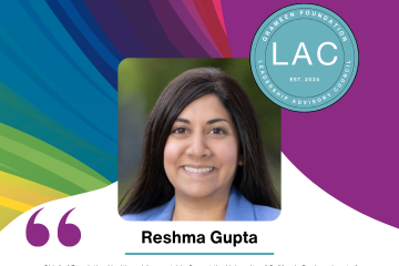 Pictured is Grameen Foundation Leadership Advisory Council Member, Reshma Gupta. Reshma has guest authored a blog about the connection between women's health and strong economies.