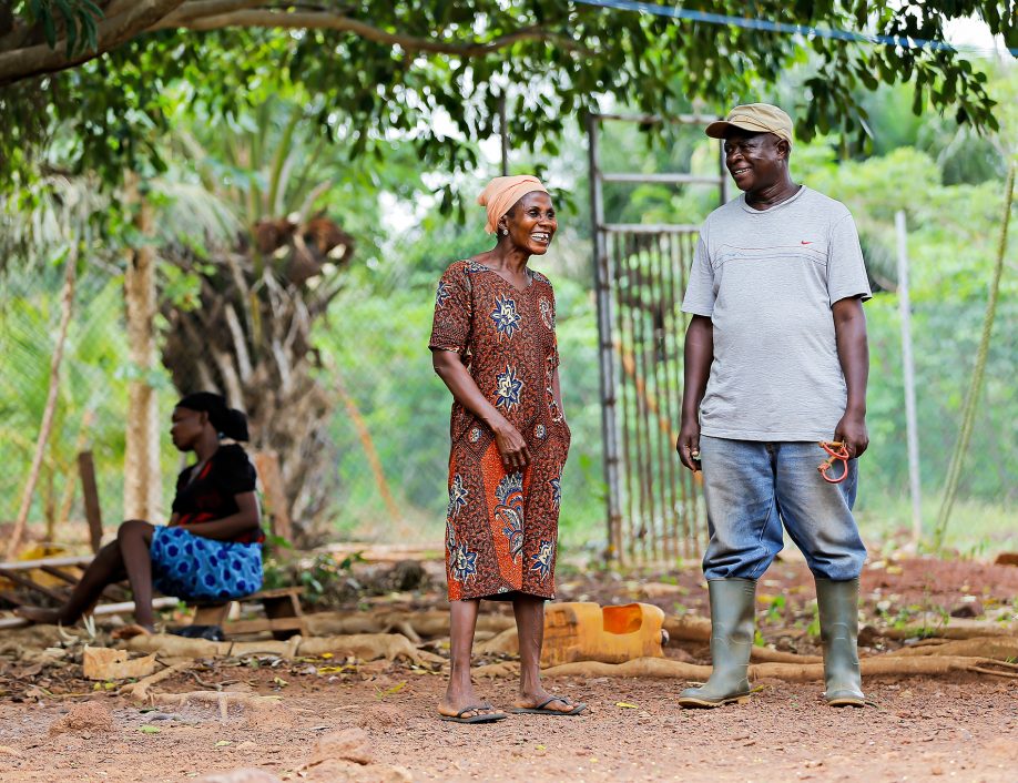 Farmers learning together