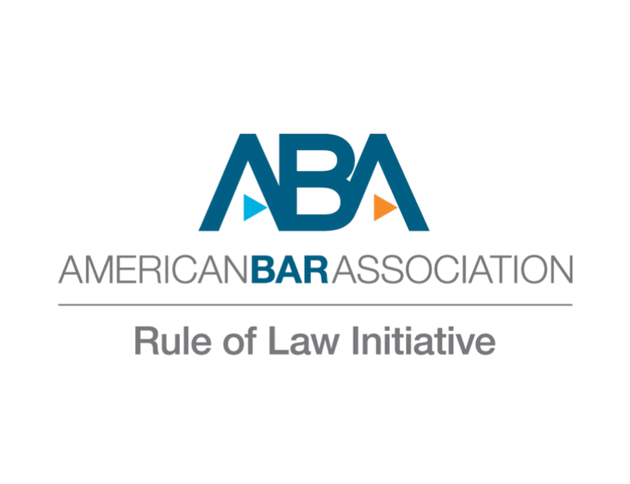 American Bar Association Rule of Law logo on a white background