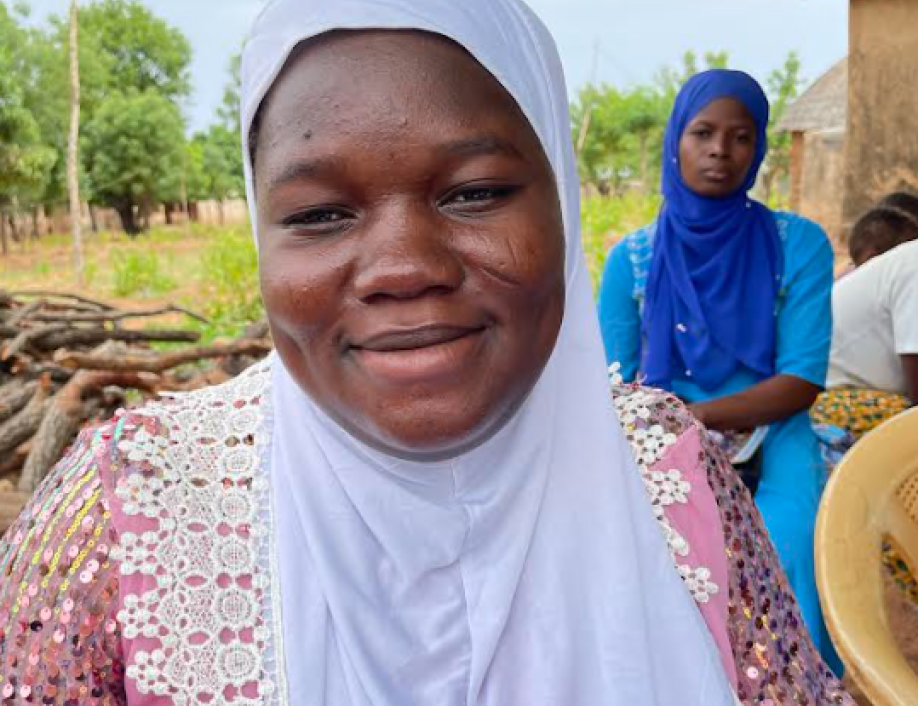 Ayisha, a Grameen DFS+ Agent in northern Ghana