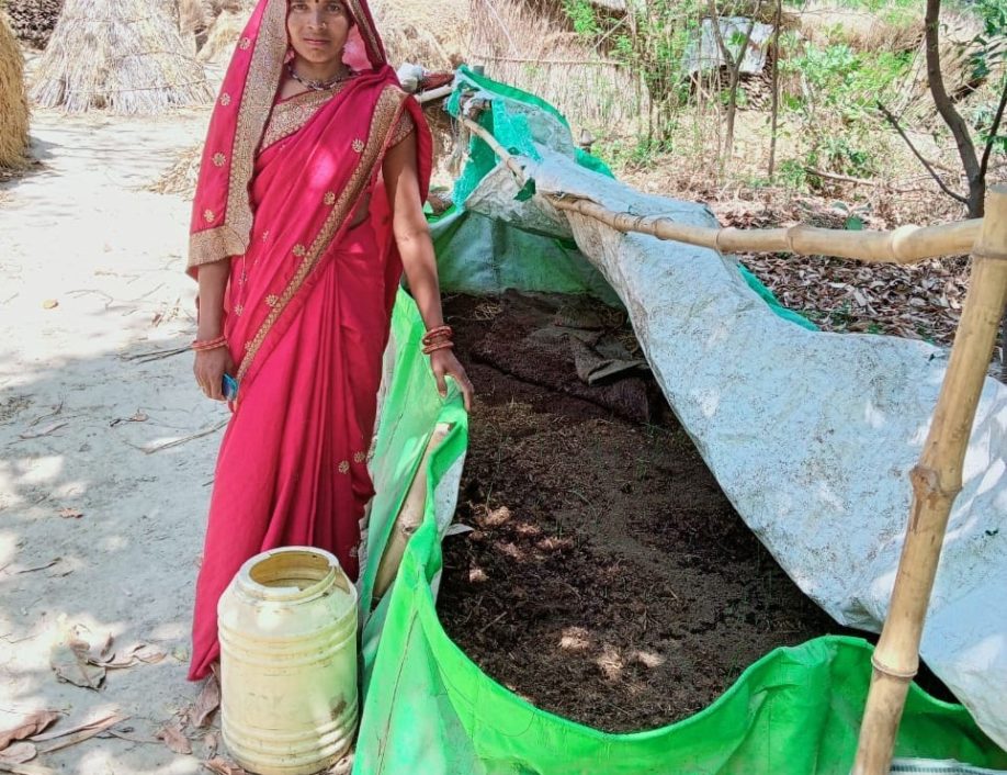 Mandeepa, a farmer in Uttar Pradesh